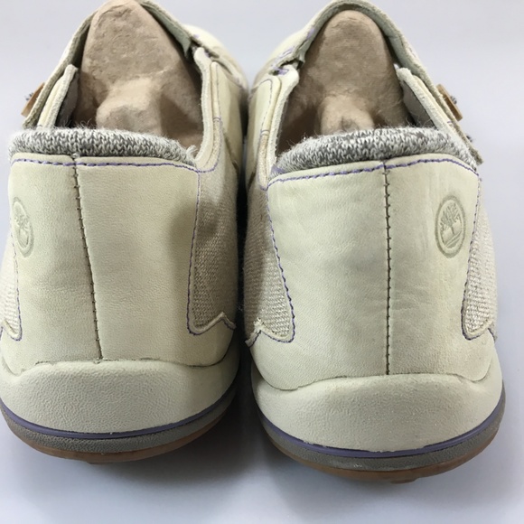 Timberland Smartwool 10M Off-White Mary Jane Shoes - Picture 3 of 6